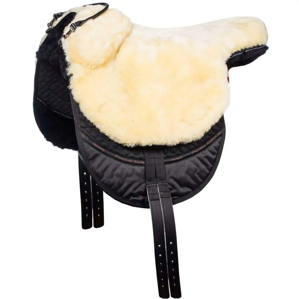 F.R.A. Rijsjabrak Macon Extra Merino Met Kniewrongen En Inlagen Zwart/Naturel 1