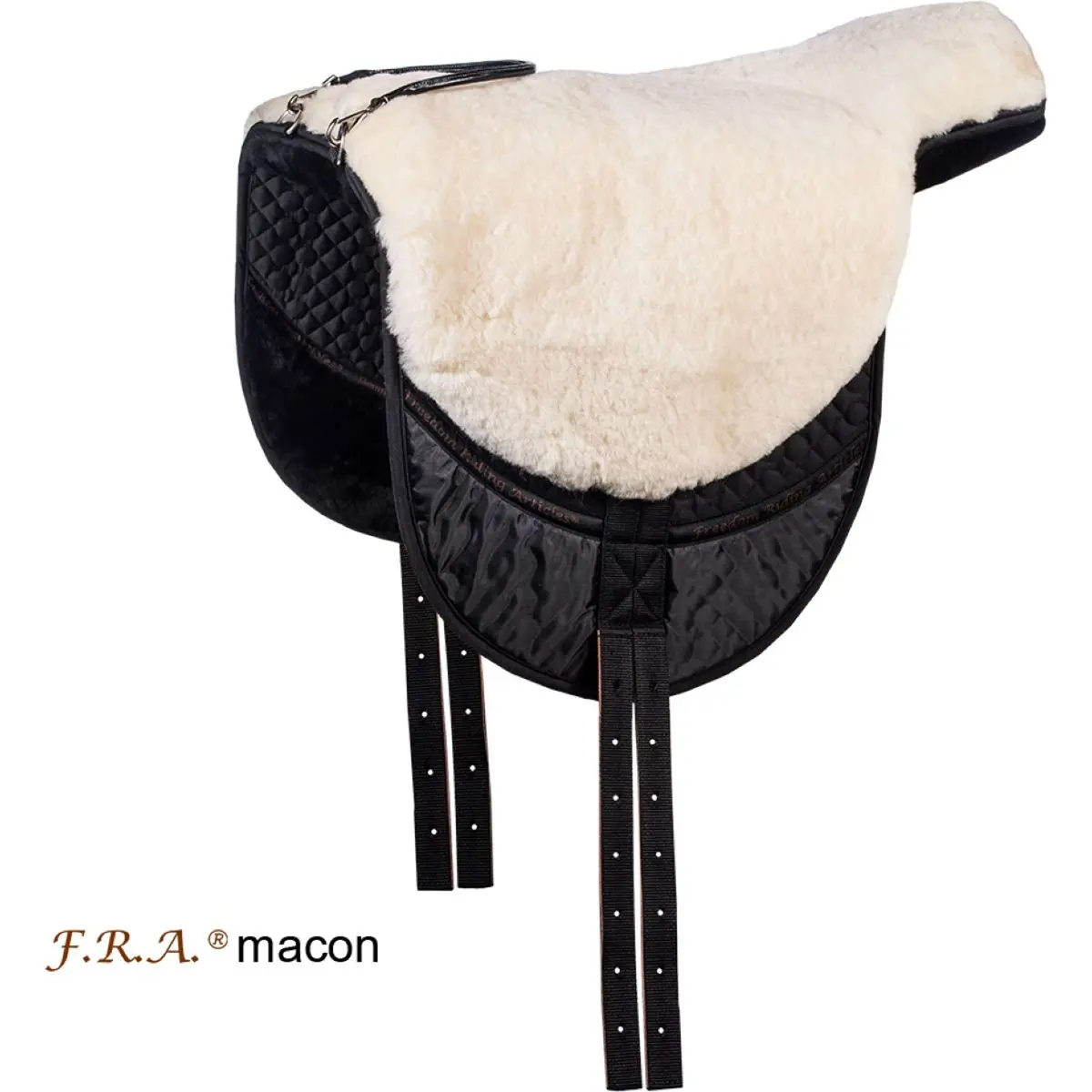F.R.A. Rijsjabrak Macon Merino Met Inlagen Zwart/Naturel 1