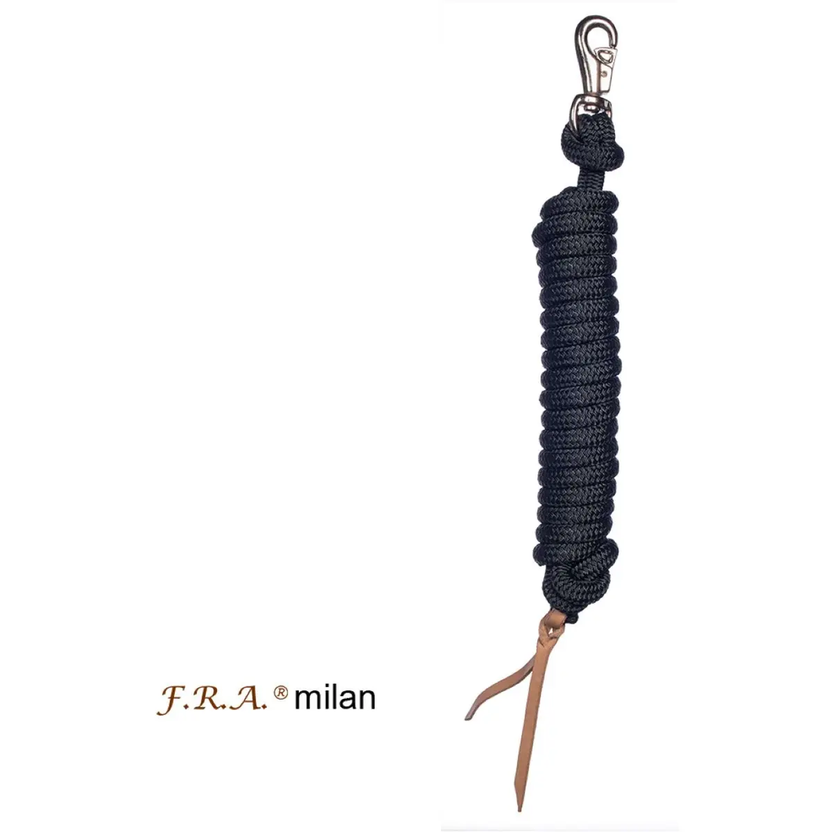 F.R.A. Loswerktouw Milan Nh Profi Bullsnap Leder Nylon Zwart 1