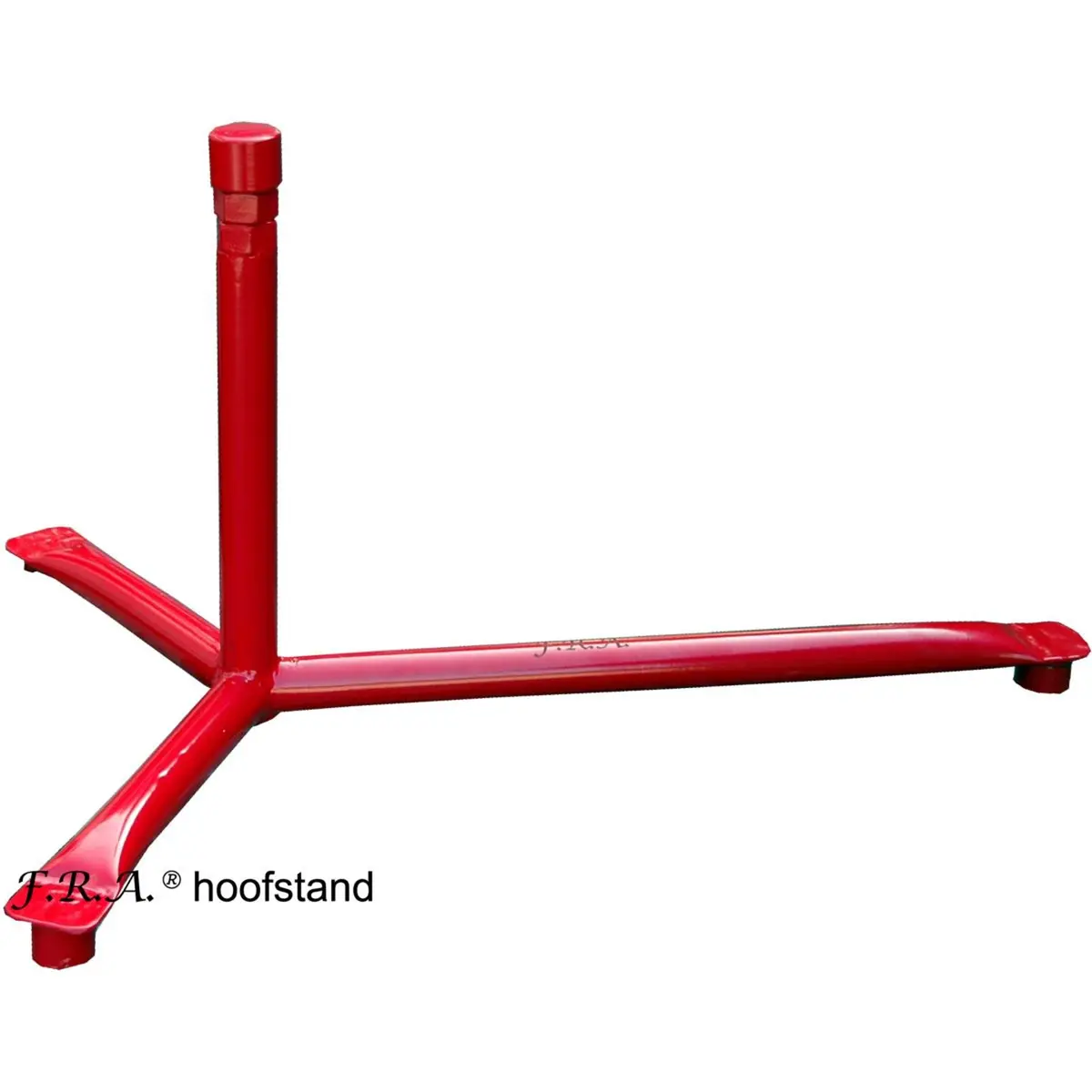 F.R.A. Hoefbok Metal Verstelbaar Rood 1