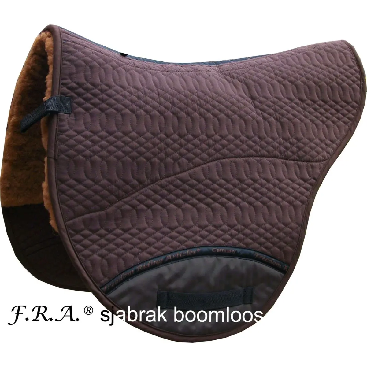 F.R.A. Bontsjabrak De Luxe Extra Voor Boomloos Zadel Bruin/Cappuccino 1