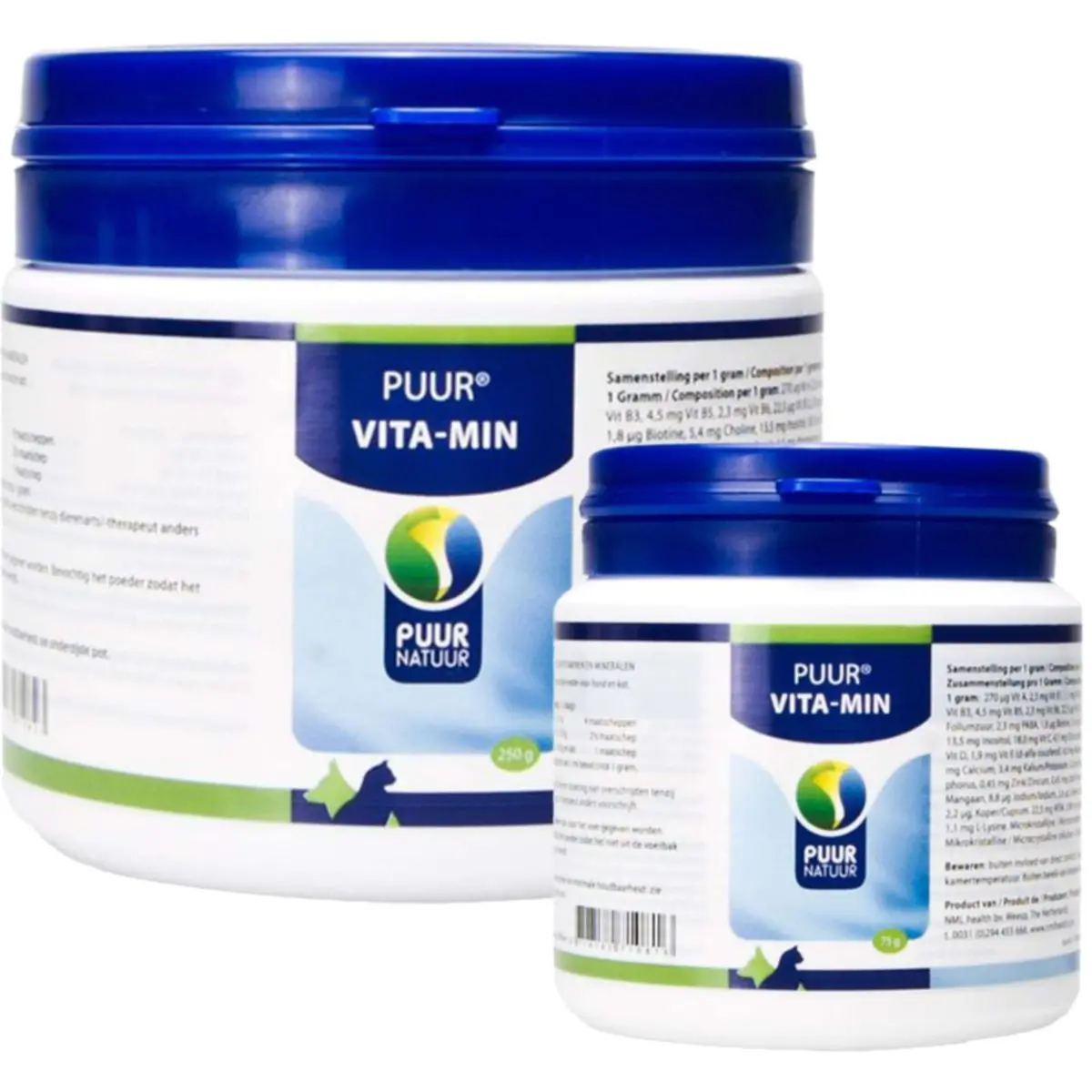 Puur Vita-Min / Vitaminen Mineralen Hond/Kat 1