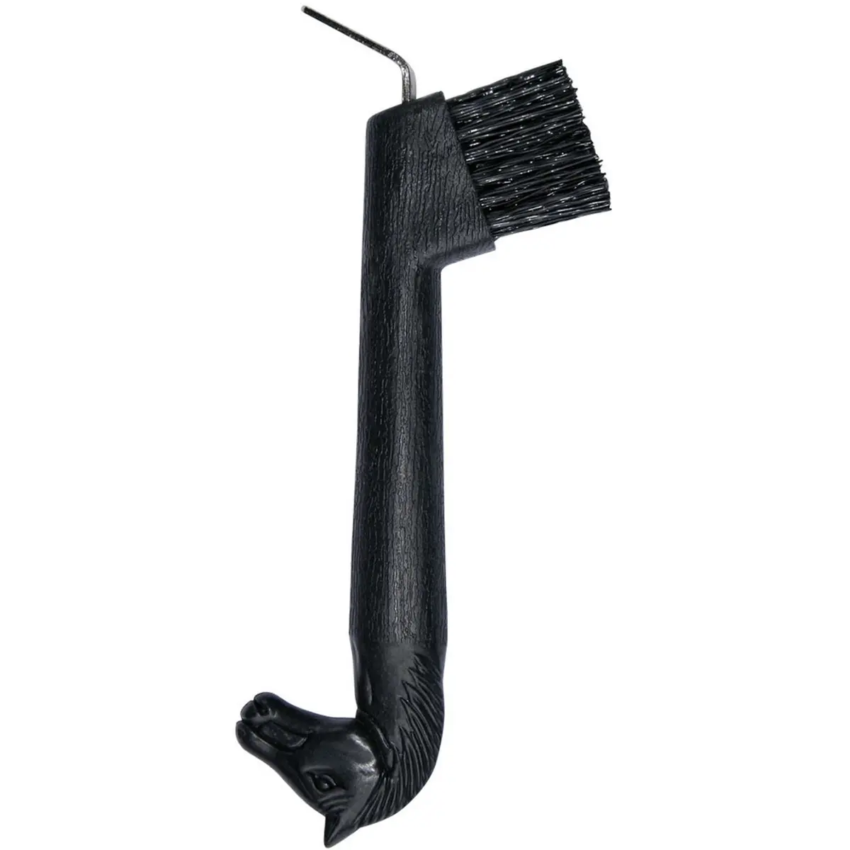 Harry's Horse Hoevenkrabber En Borstel Paardenhoofd Zwart 1
