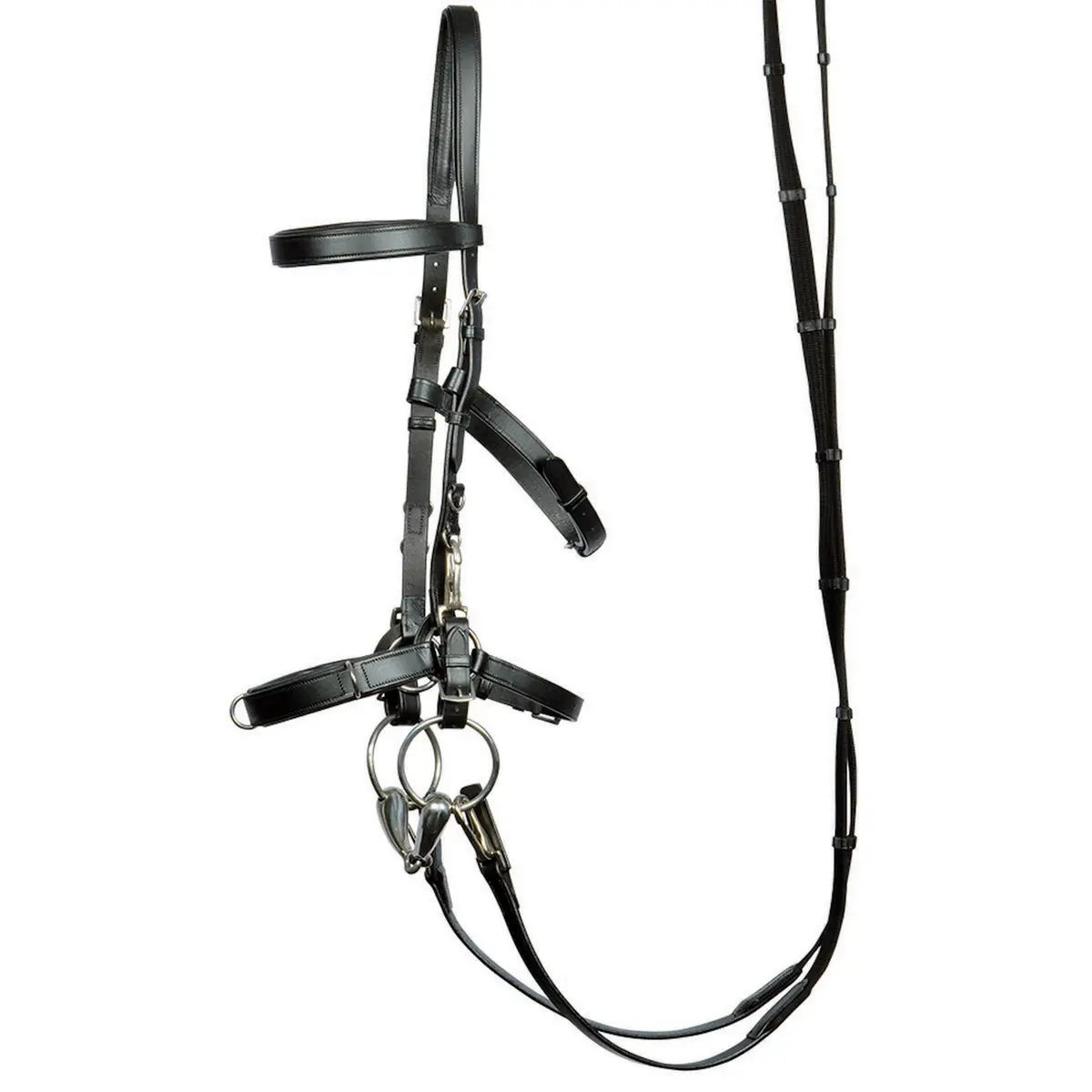 Harry's Horse Kaptoom Hoofdstel Leder Zwart 1