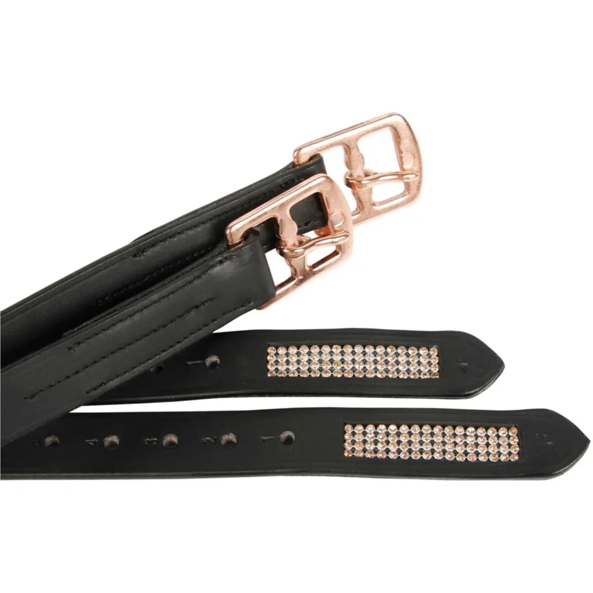 Harry's Horse Stijgbeugelriemen Crystal Rosegold 1