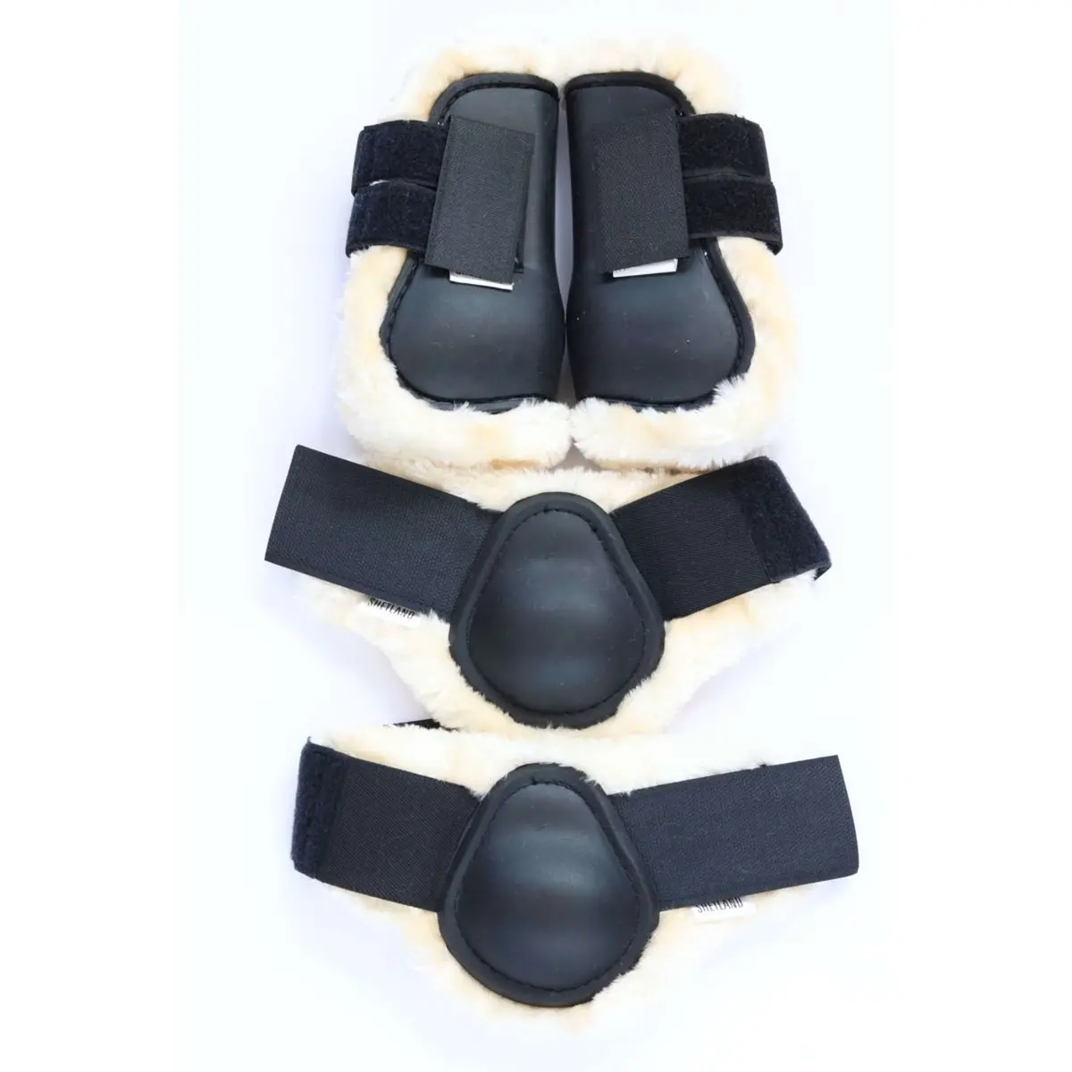 Hb Beenbeschermerset Teddy Zwart 1