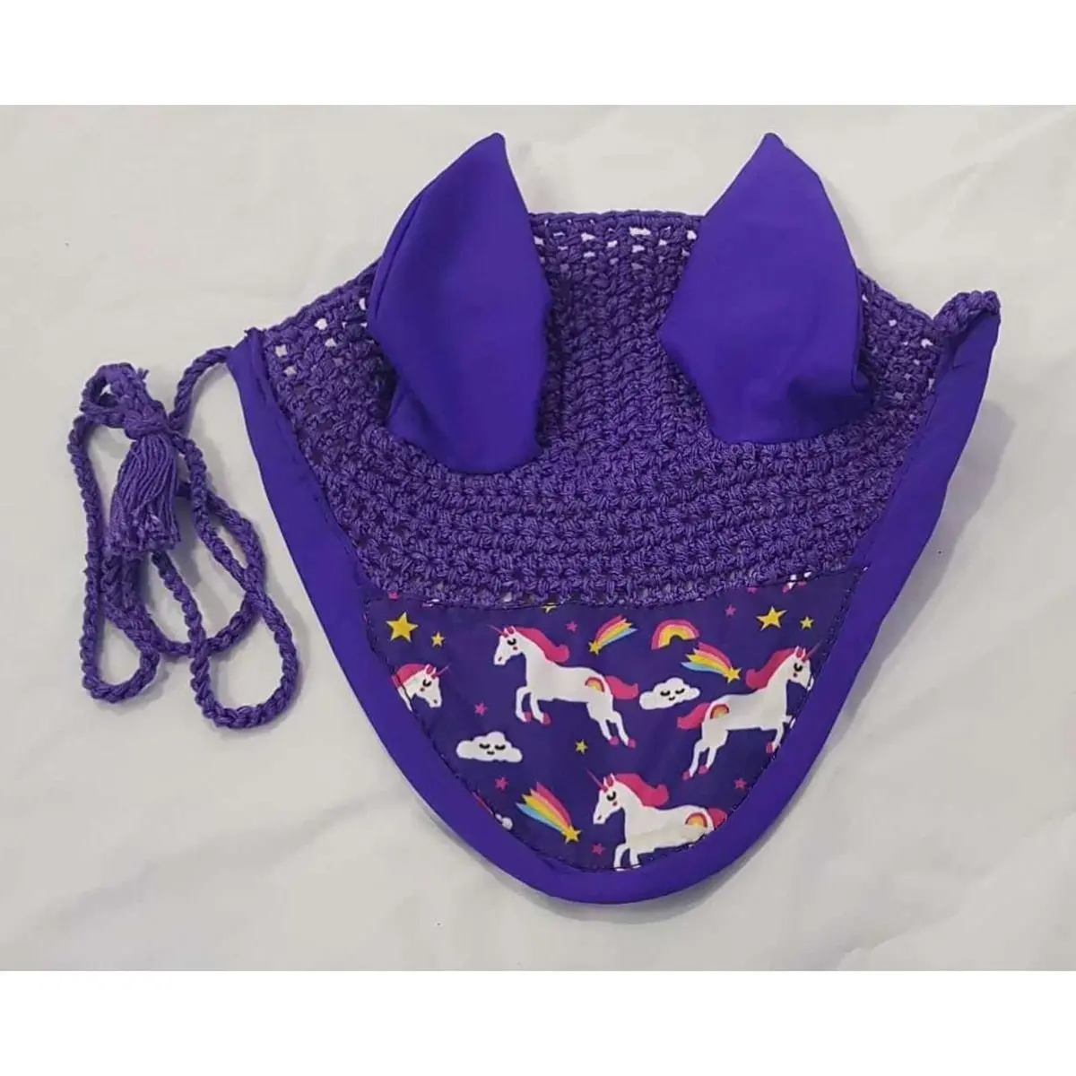 Hb Harry & Hector Oornetje Unicorn Paars 1