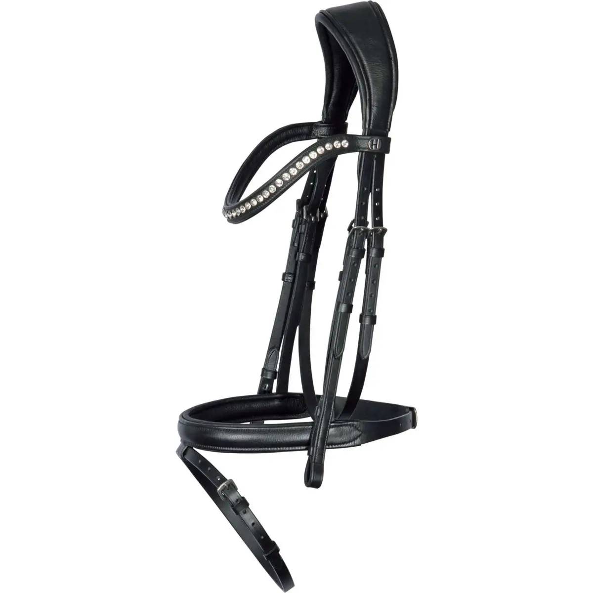 Harry's Horse Hoofdstel Nero Soft Zwart/Zilver 1