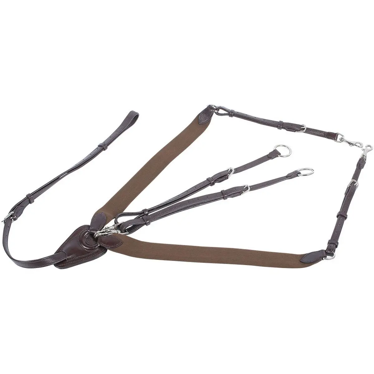 Harry's Horse Elastisch Voortuig Bruin 1