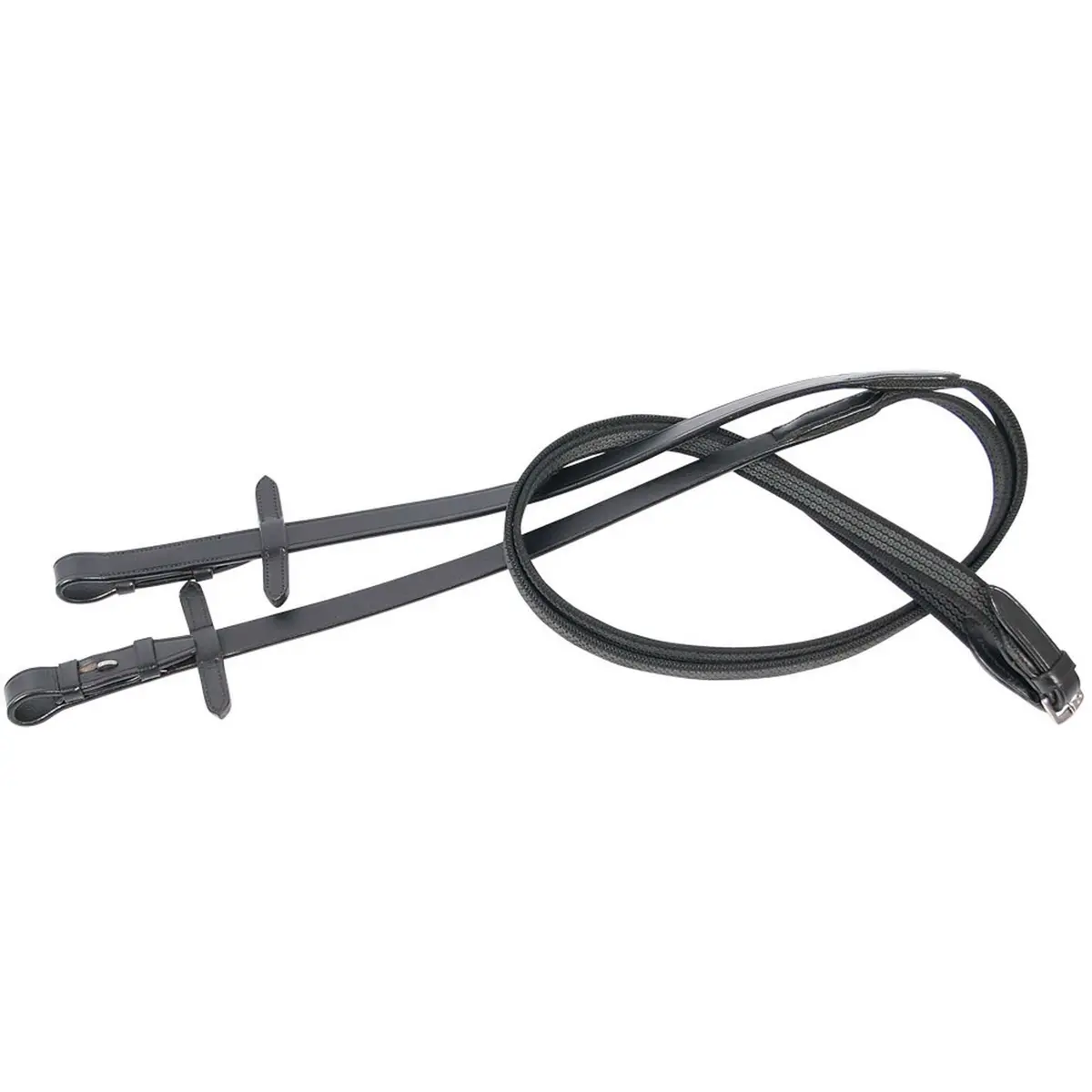 Harry's Horse Teugels Ultra Grip Zwart 1
