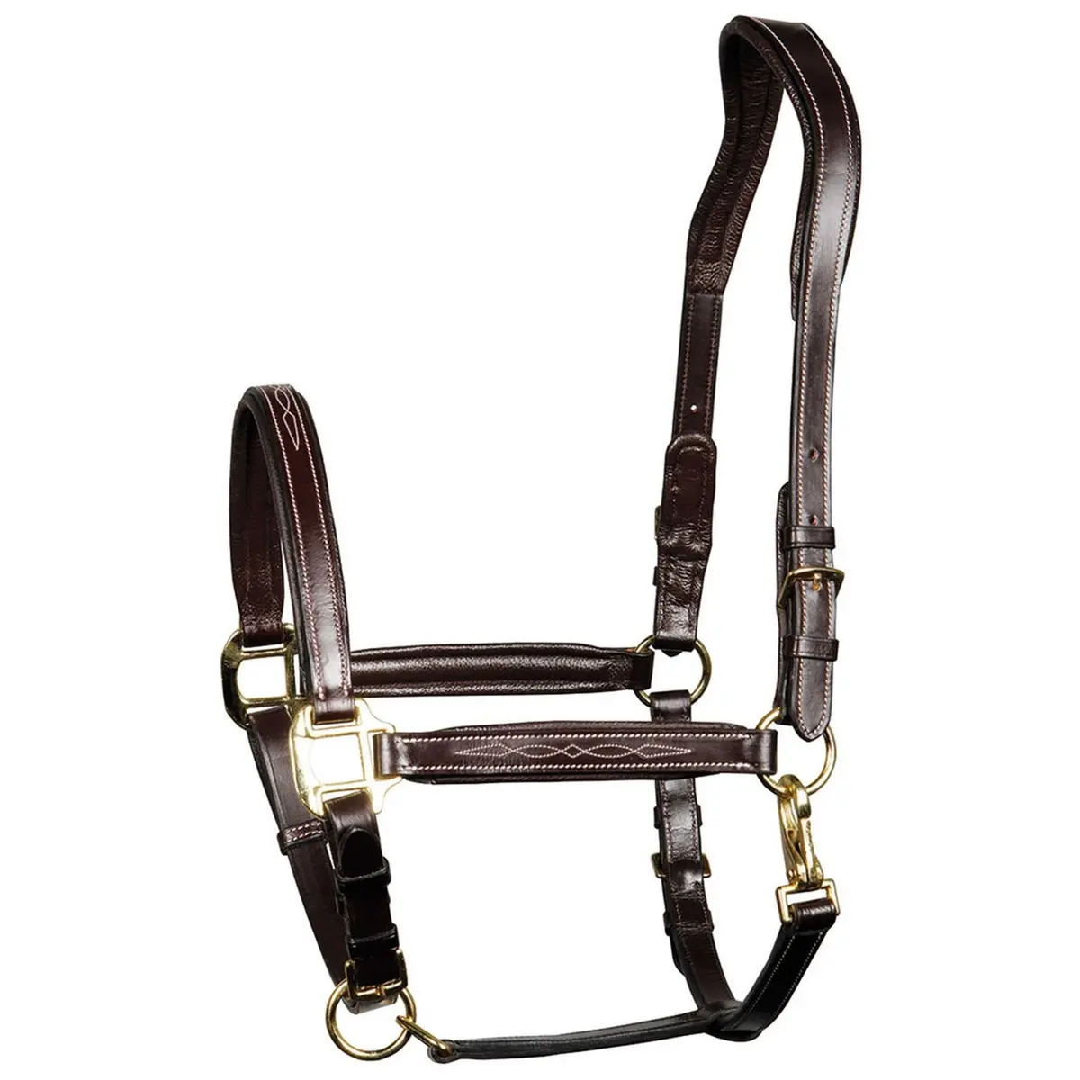 Harry's Horse Halster Leder Supreme Bruin 1