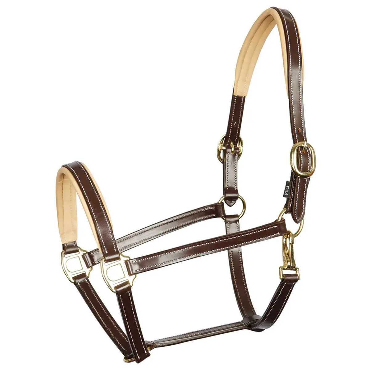 Harry's Horse Halster Elegance Leder Bruin 1