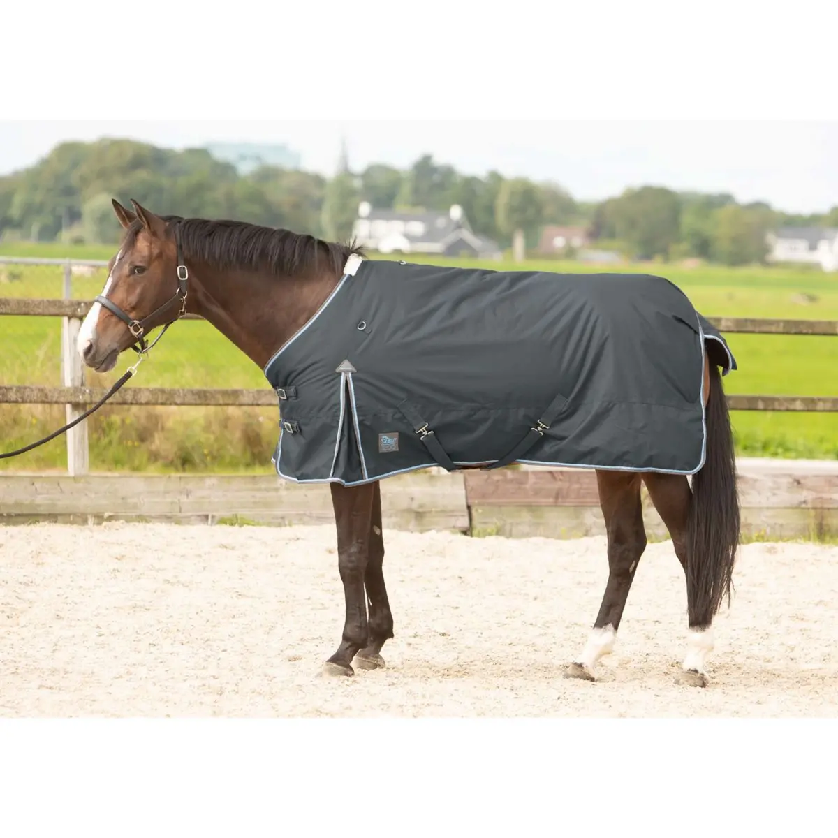 Harry's Horse Outdoordeken Thor 200G Ebony 1