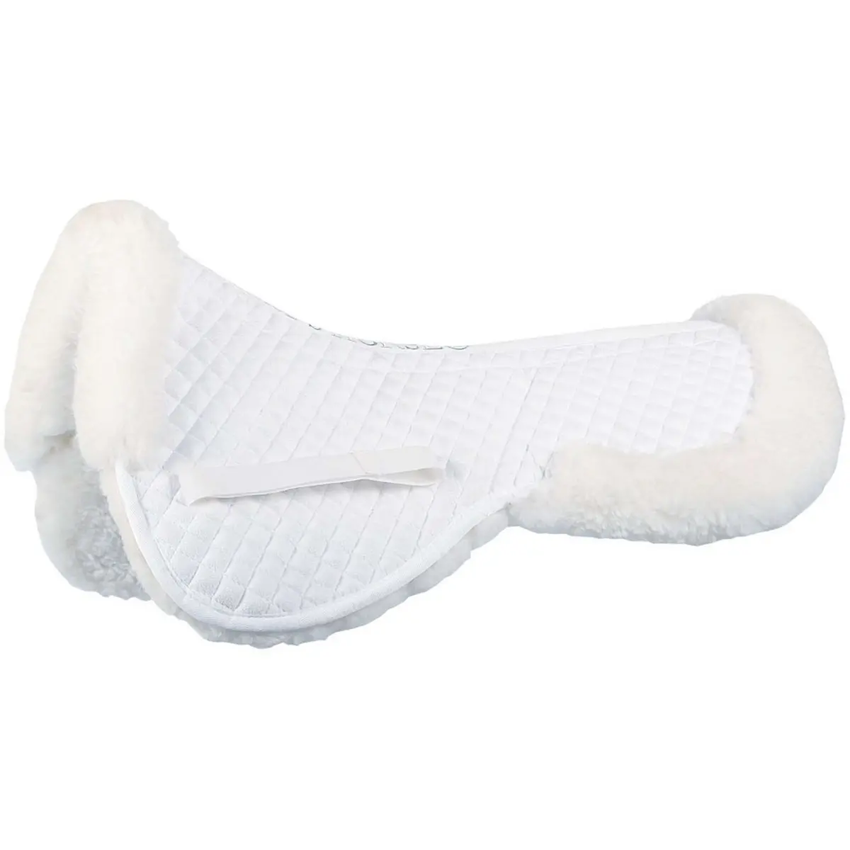 Harry's Horse Zadelonderlegger Merinowol Wit 1