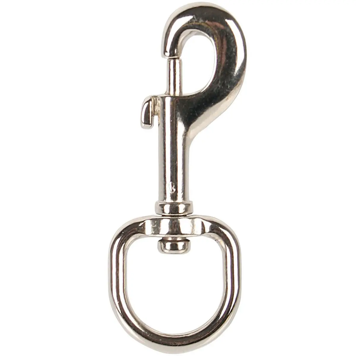 Harry's Horse Musketonhaak Rond Zilver 1