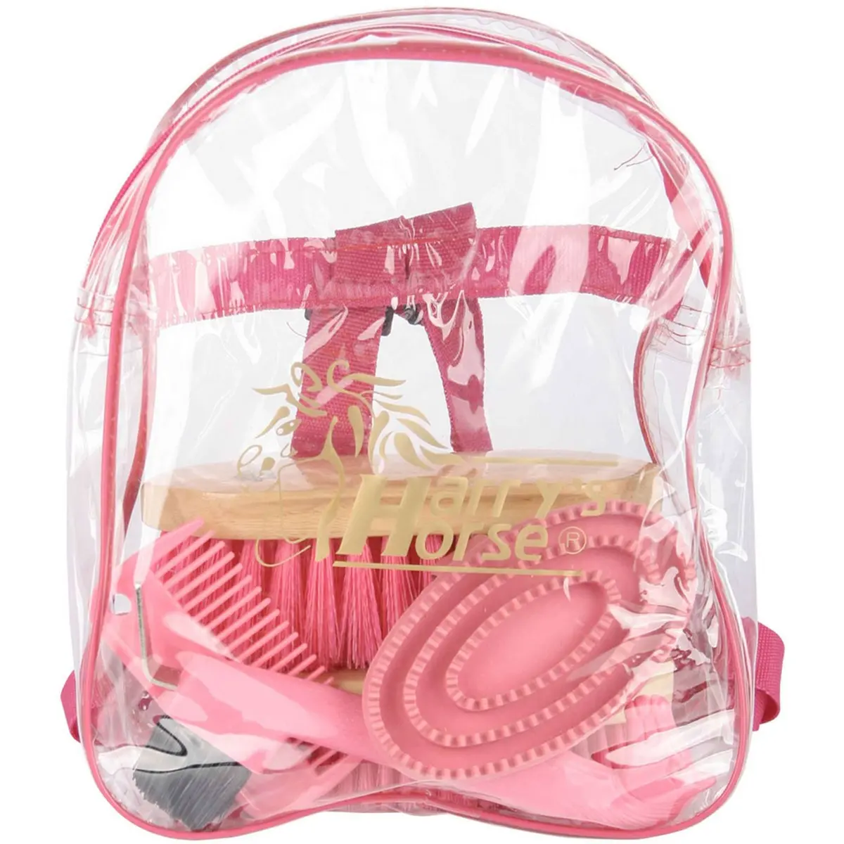 Harry's Horse Backpack Grooming Kit Roze 1