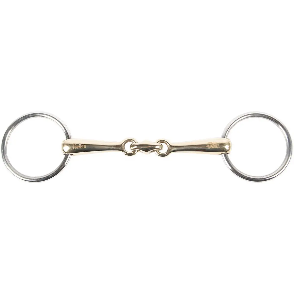 Harry's Horse Onderlegtrens Gold Brass Oval Link 16Mm 1