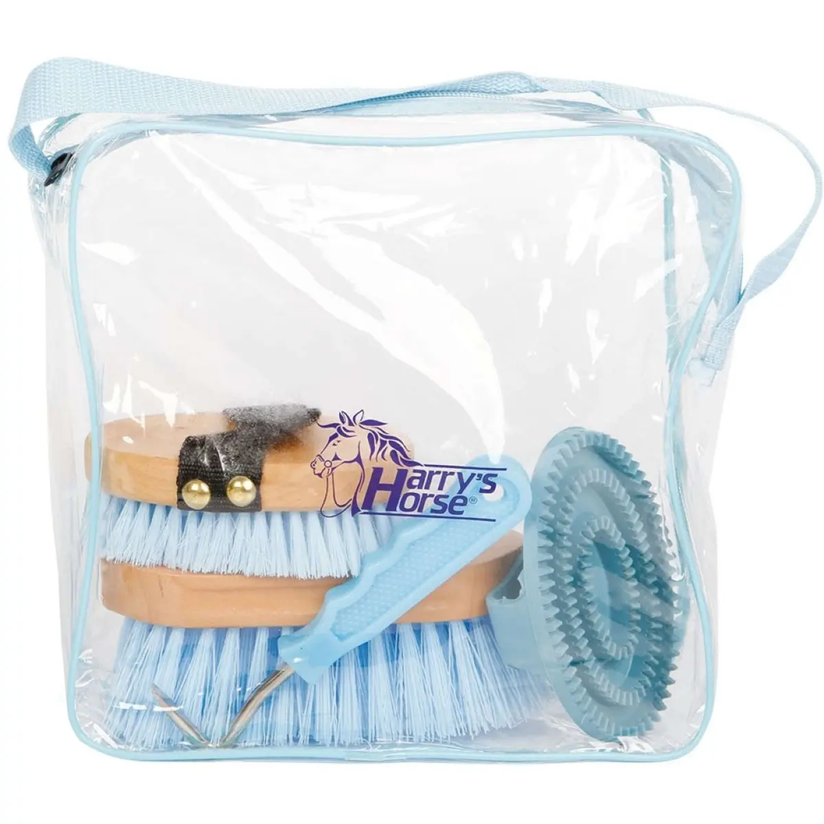 Harry's Horse Mini Grooming Kit Lichtblauw 1