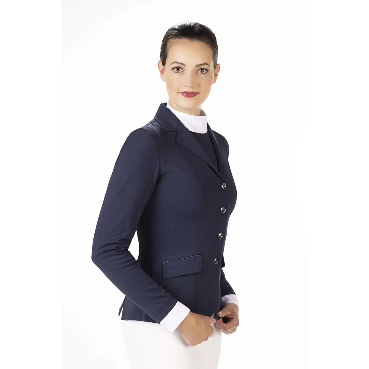 Hkm Wedstrijdjasje Luisa Donkerblauw 1