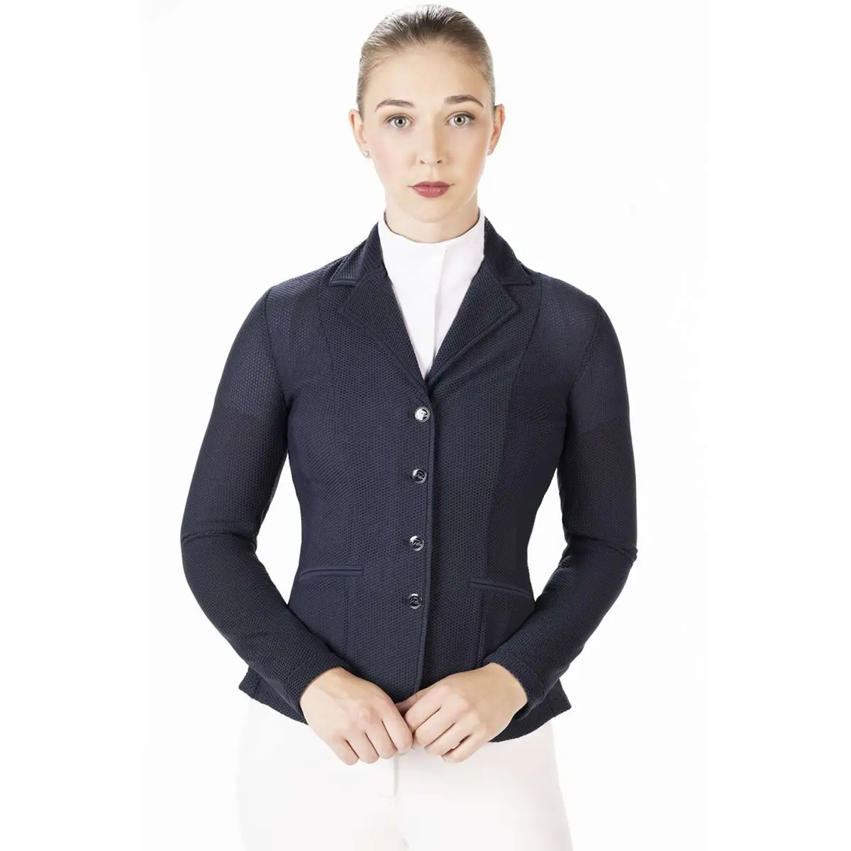 Hkm Wedstrijdjasje Mesh Linda Donkerblauw 1