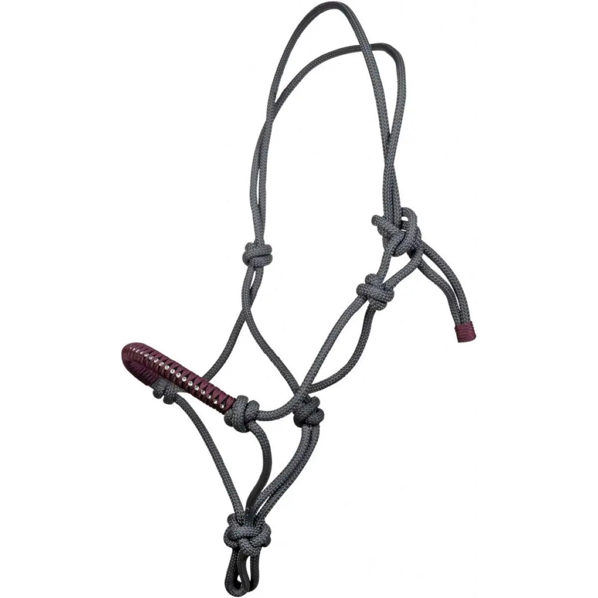 Hkm Touwhalster Deko Donkergrijs/Grapevine 1