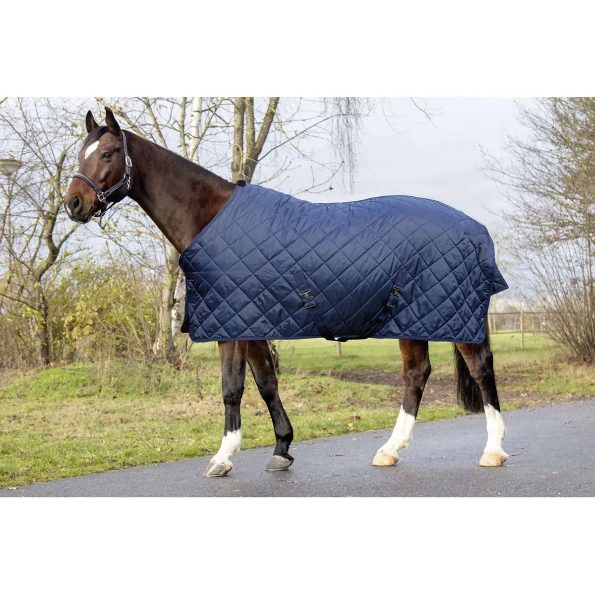 Hkm Staldeken Winter Donkerblauw 1