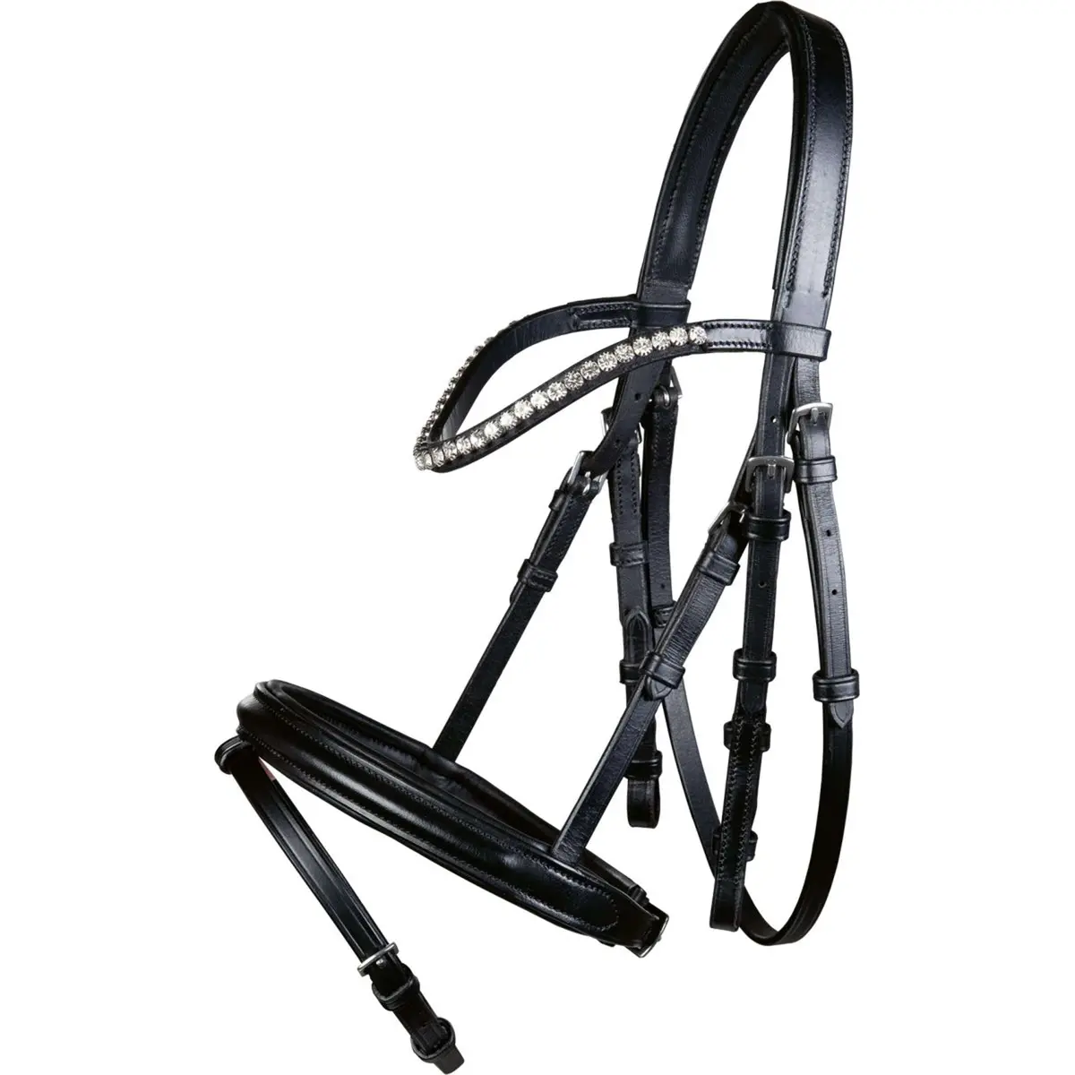 Hkm Trenshoofdstel Shetty Diamond Zwart 1