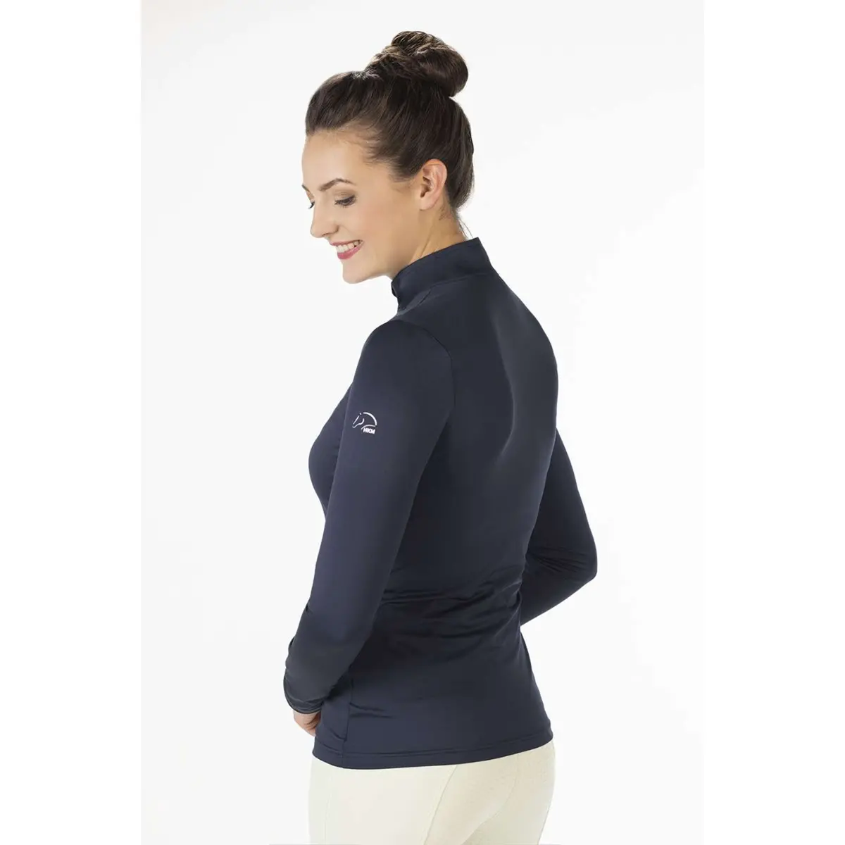 Hkm Functioneel Shirt Summer Milano Donkerblauw 1
