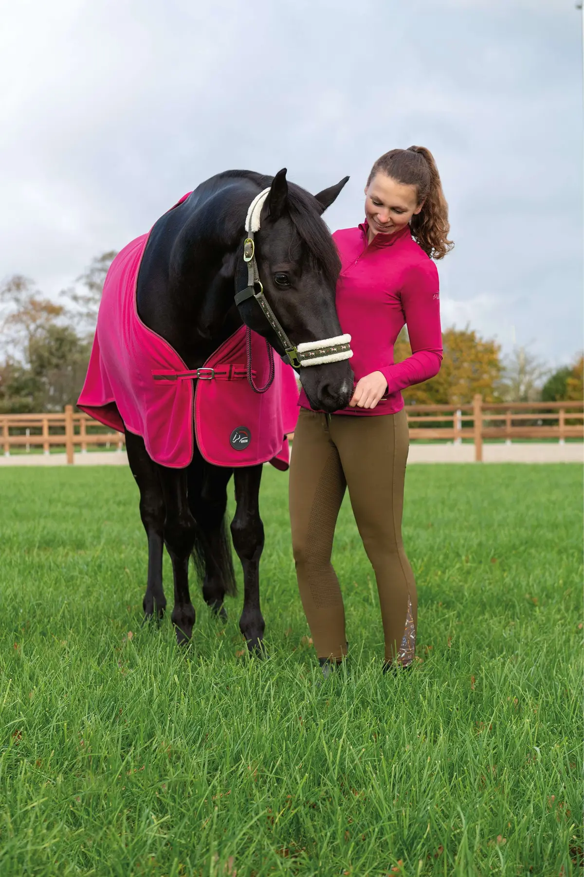 Hkm Functioneel Shirt Summer Milano Cranberry 2
