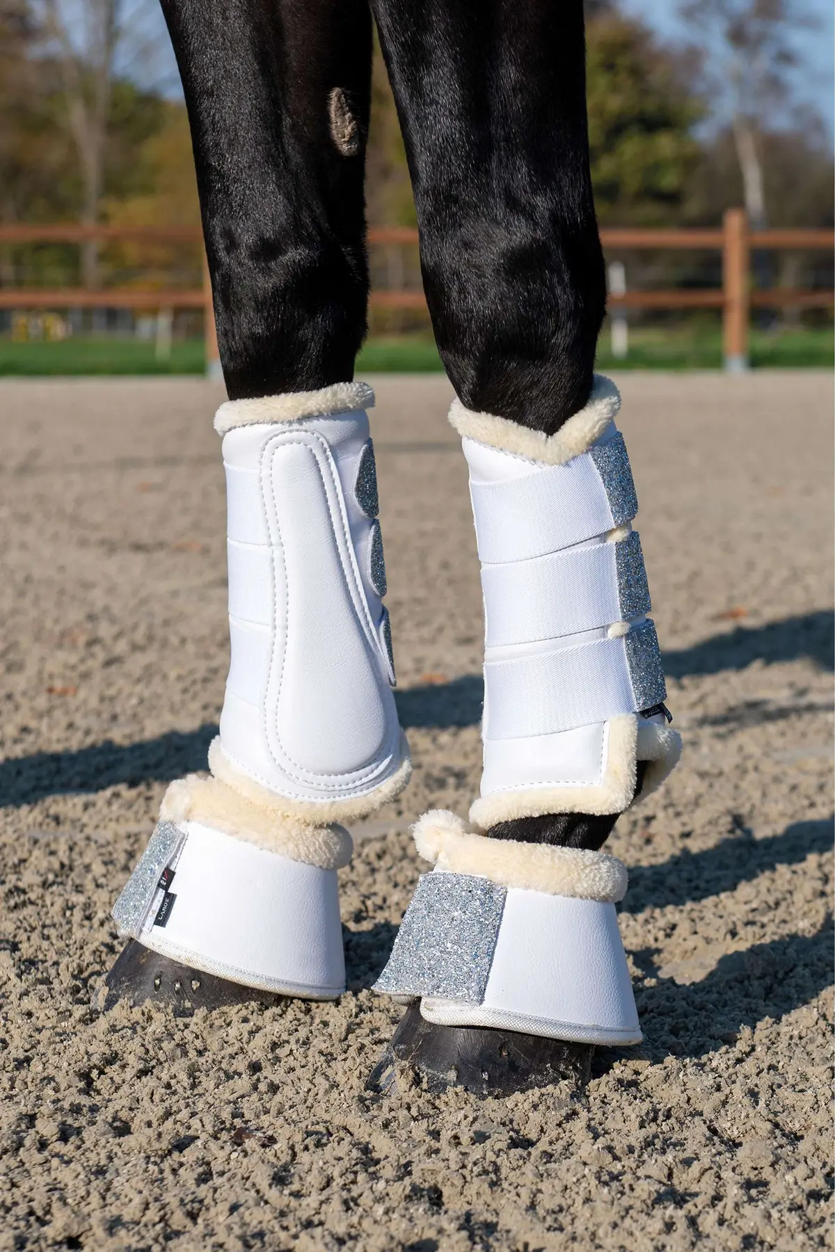 Hkm Beenbeschermers Sparkle Wit 1