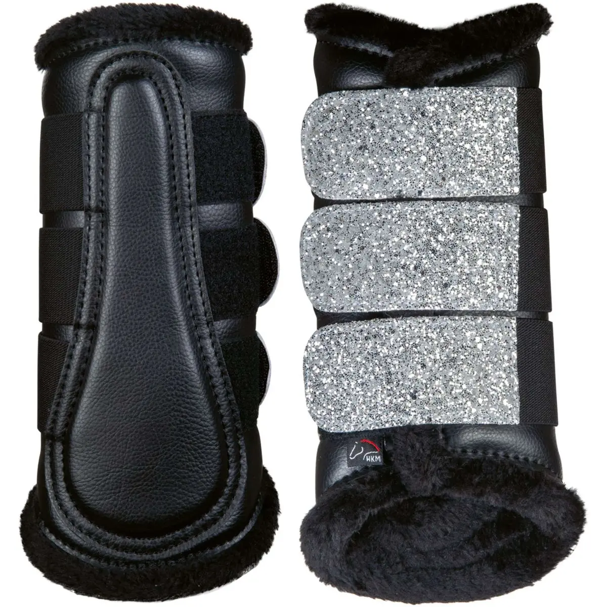 Hkm Beenbeschermers Sparkle Zwart 1
