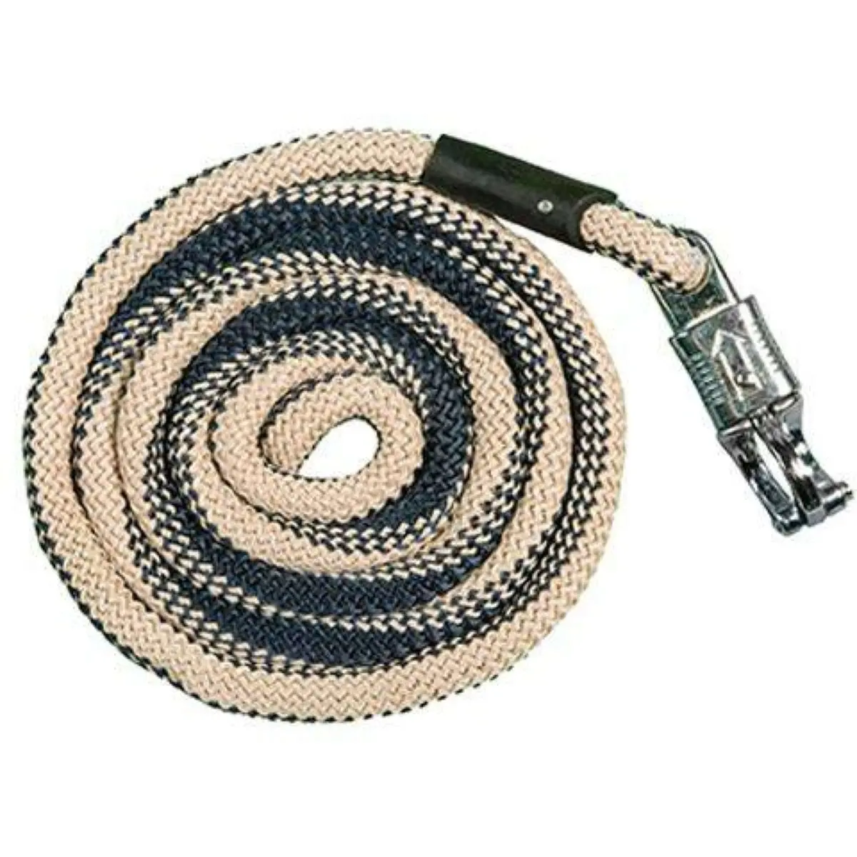 Hkm Halstertouw Aken Paniekhaak Donkerblauw/Beige 1