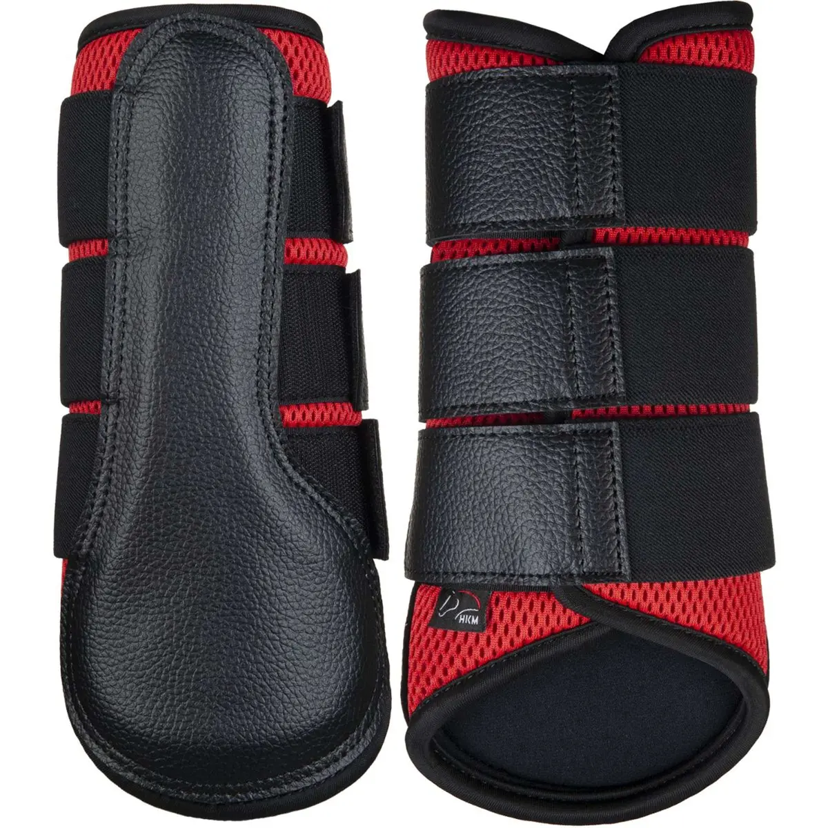 Hkm Beenbescherming Breath Rood/Zwart 1