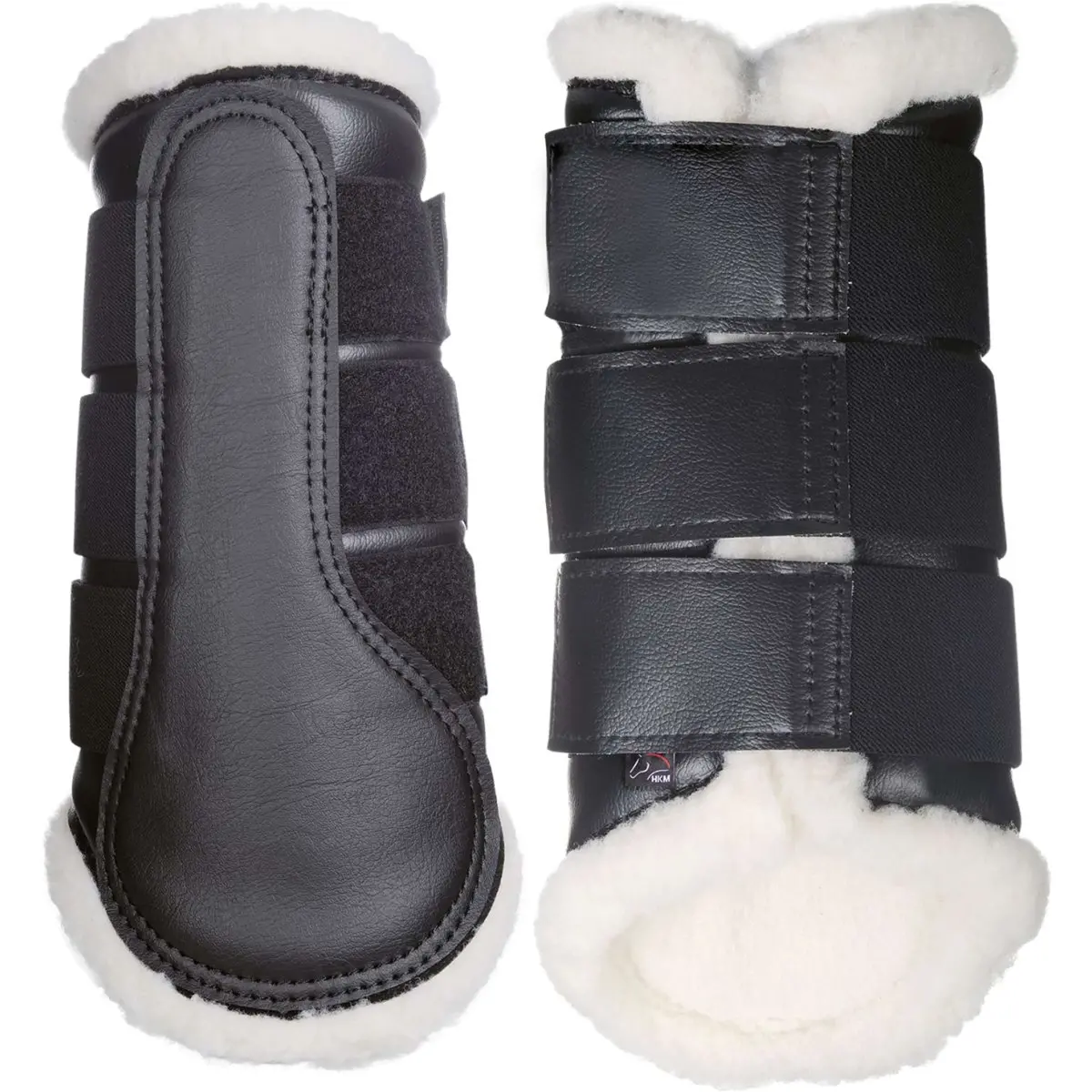 Hkm Beenbeschermers Comfort Zwart/Wit 1