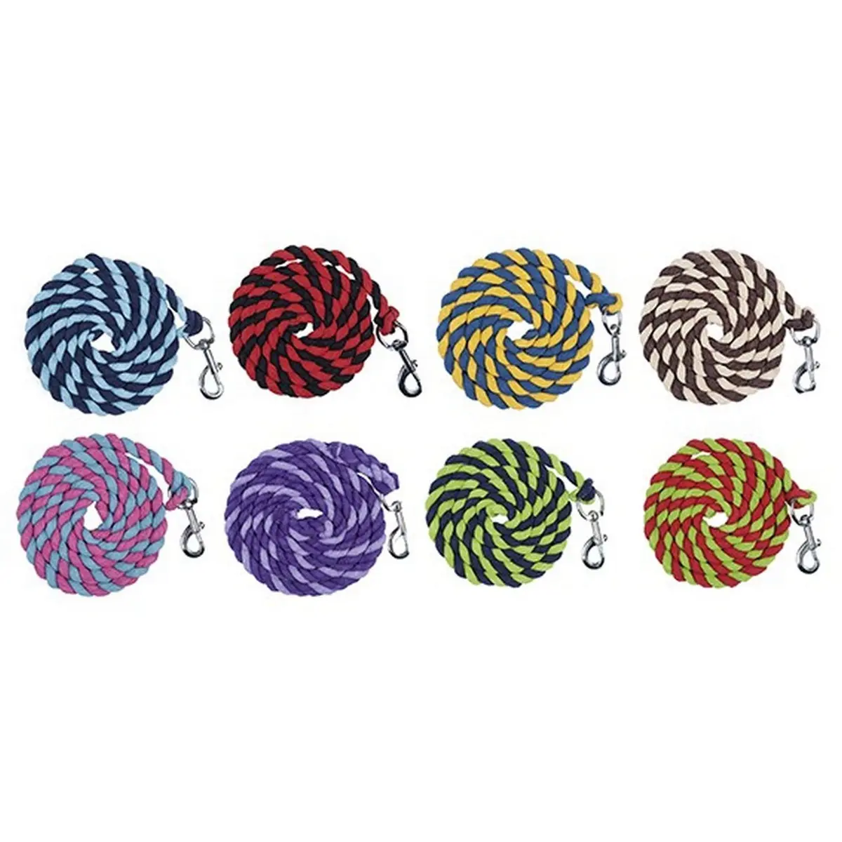 Hkm Touw Cotton Met Musketonhaak Gesorteerd 1