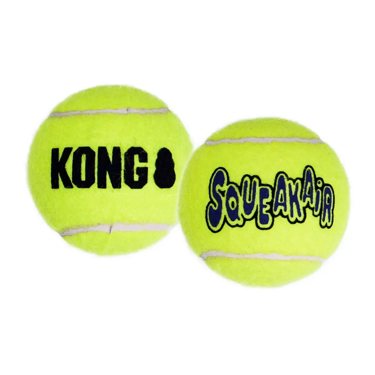 Kong Air Squaker Tennisbal Geel 3St Geel 1
