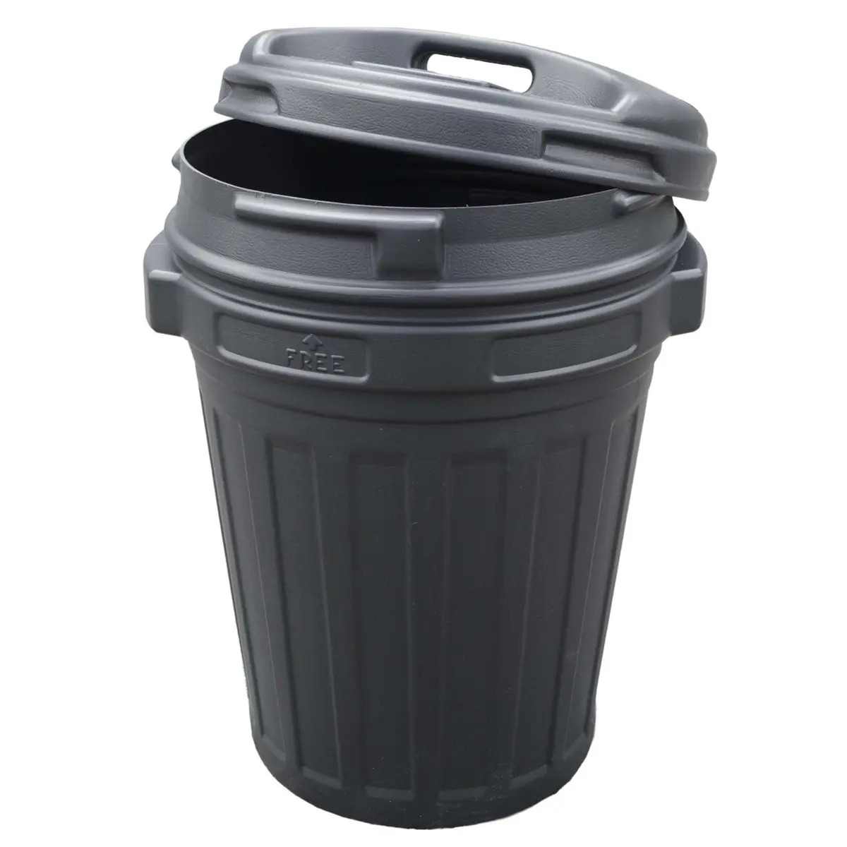 Voerton Met Draaisluiting 70L Zwart 1