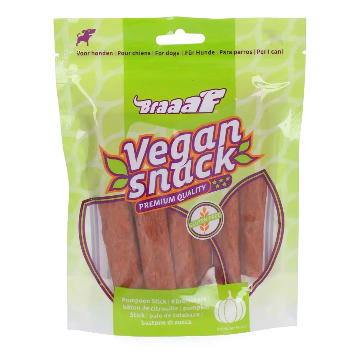 Braaaf Snack Vegan Pompoen 1