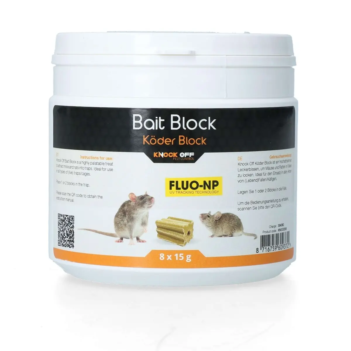 Knock Off Lokmiddel Blok Voor Muizen En Ratten 1