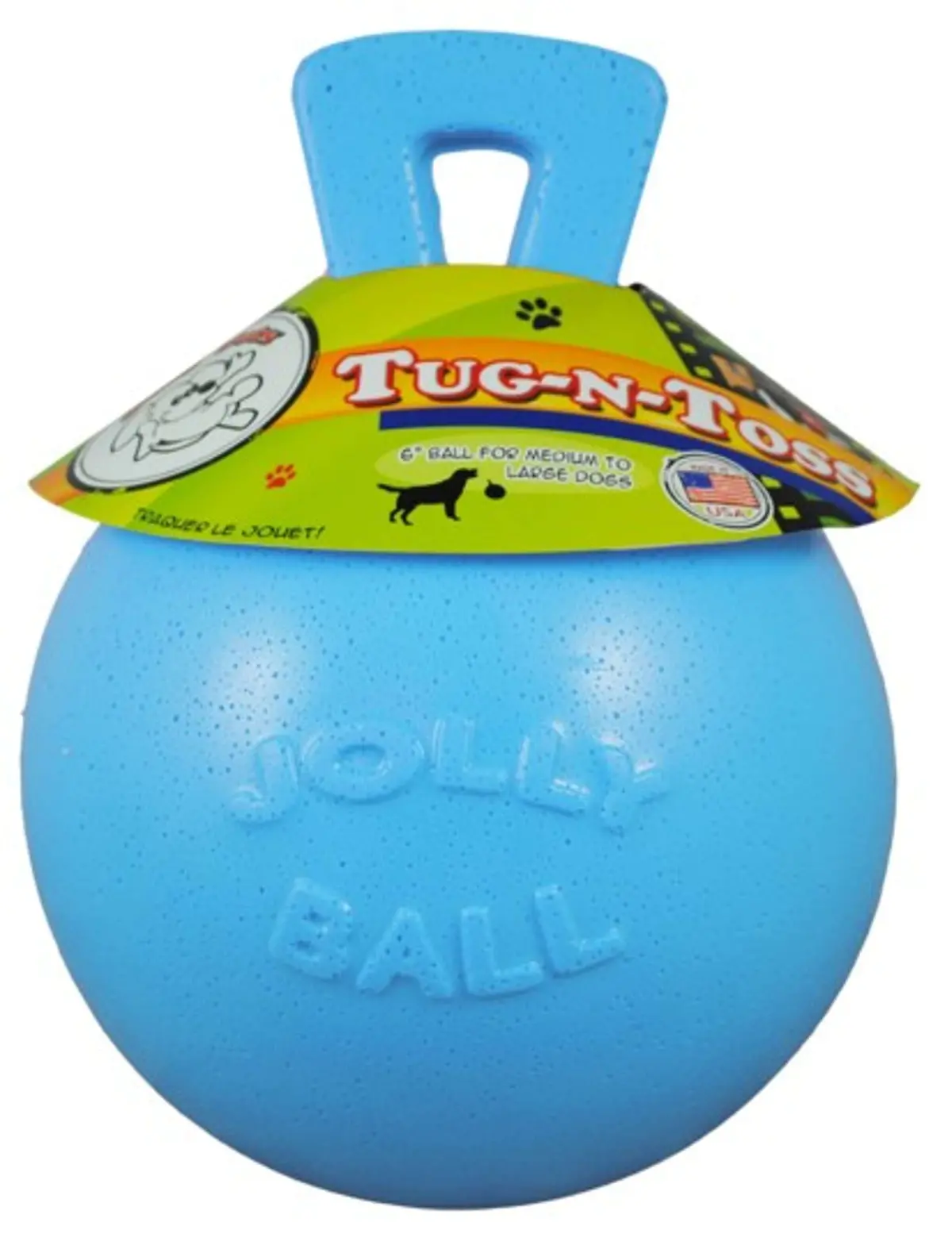 Jolly Ball Tug-N-Toss Baby Blauw 1