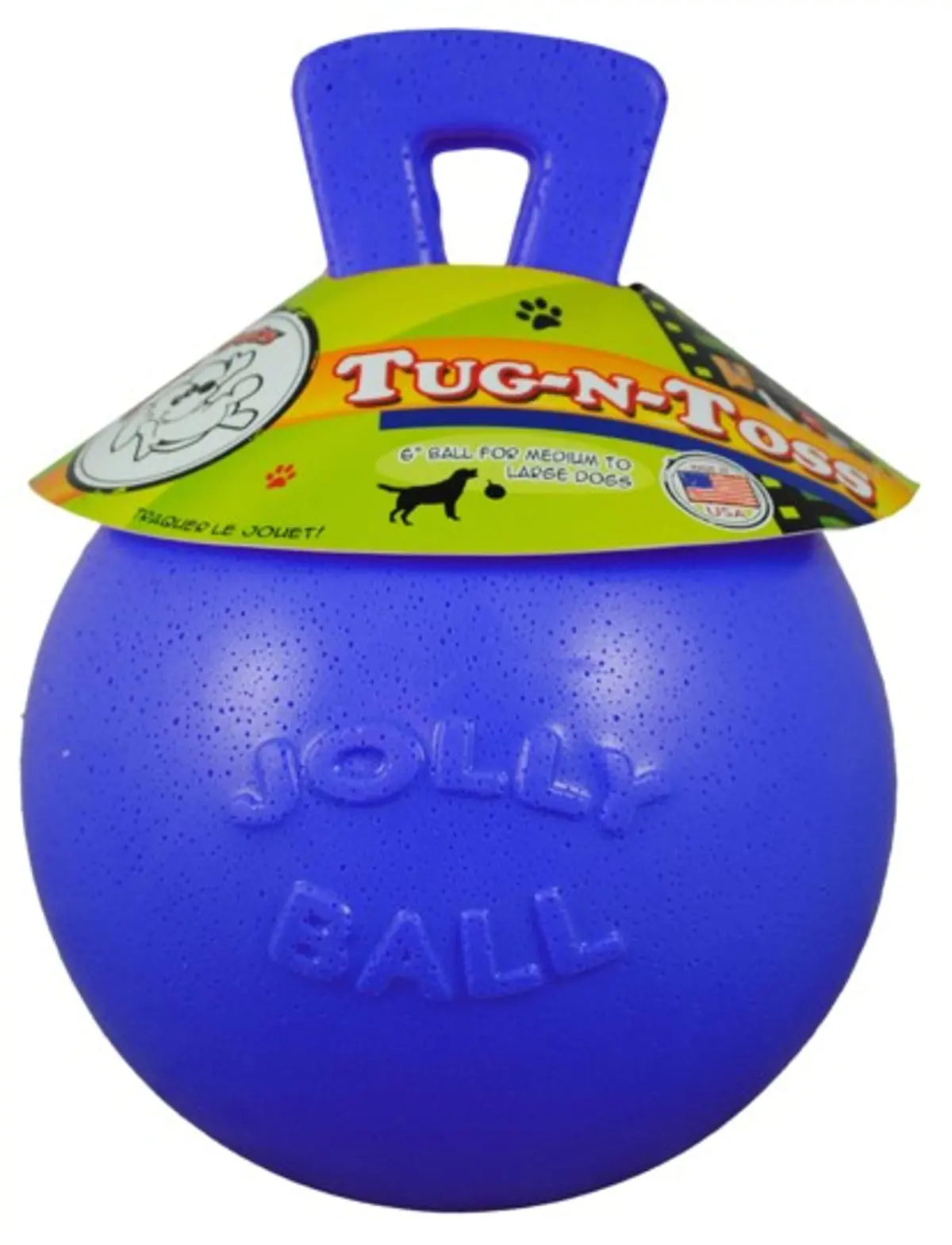Jolly Ball Tug-N-Toss Blauw 1