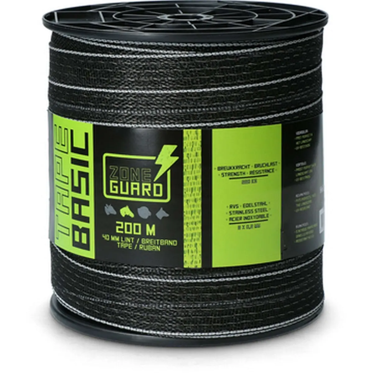 Zoneguard Lint Eco 200M Zwart 1