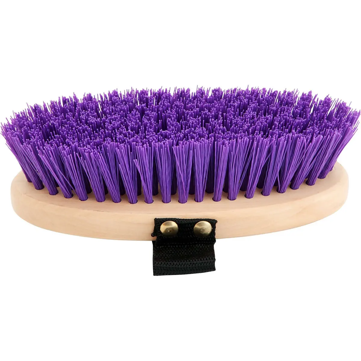 Horka Ovale Borstel Hout Hard Paars 1
