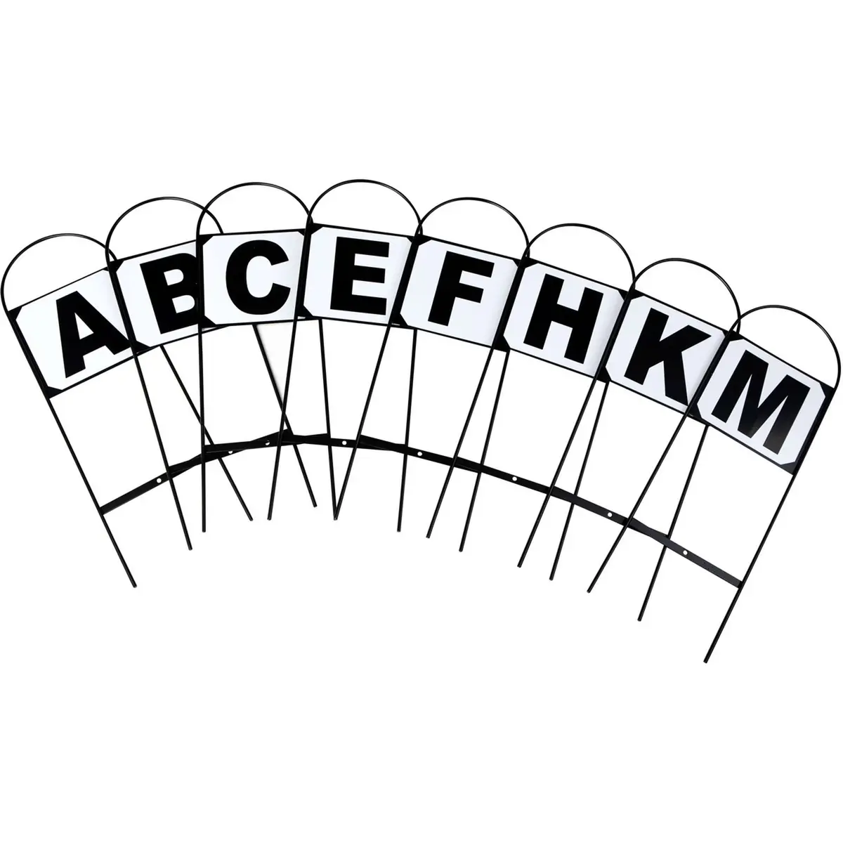 Horka Dressuur Letters Basis Set V 8 Zwart 1