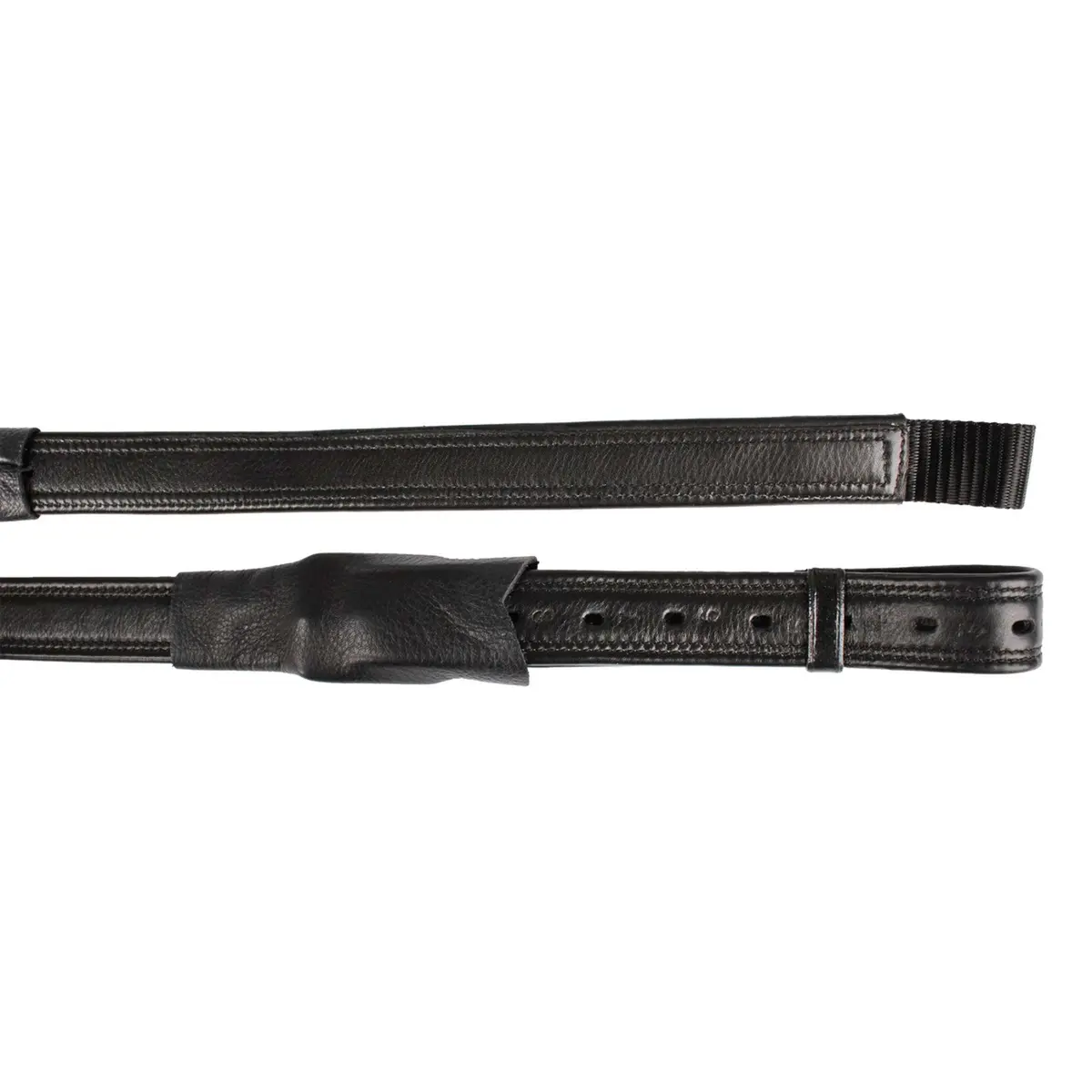 Horka Stijgbeugelriemen Nylon Dressuur Zwart/Zilver 1