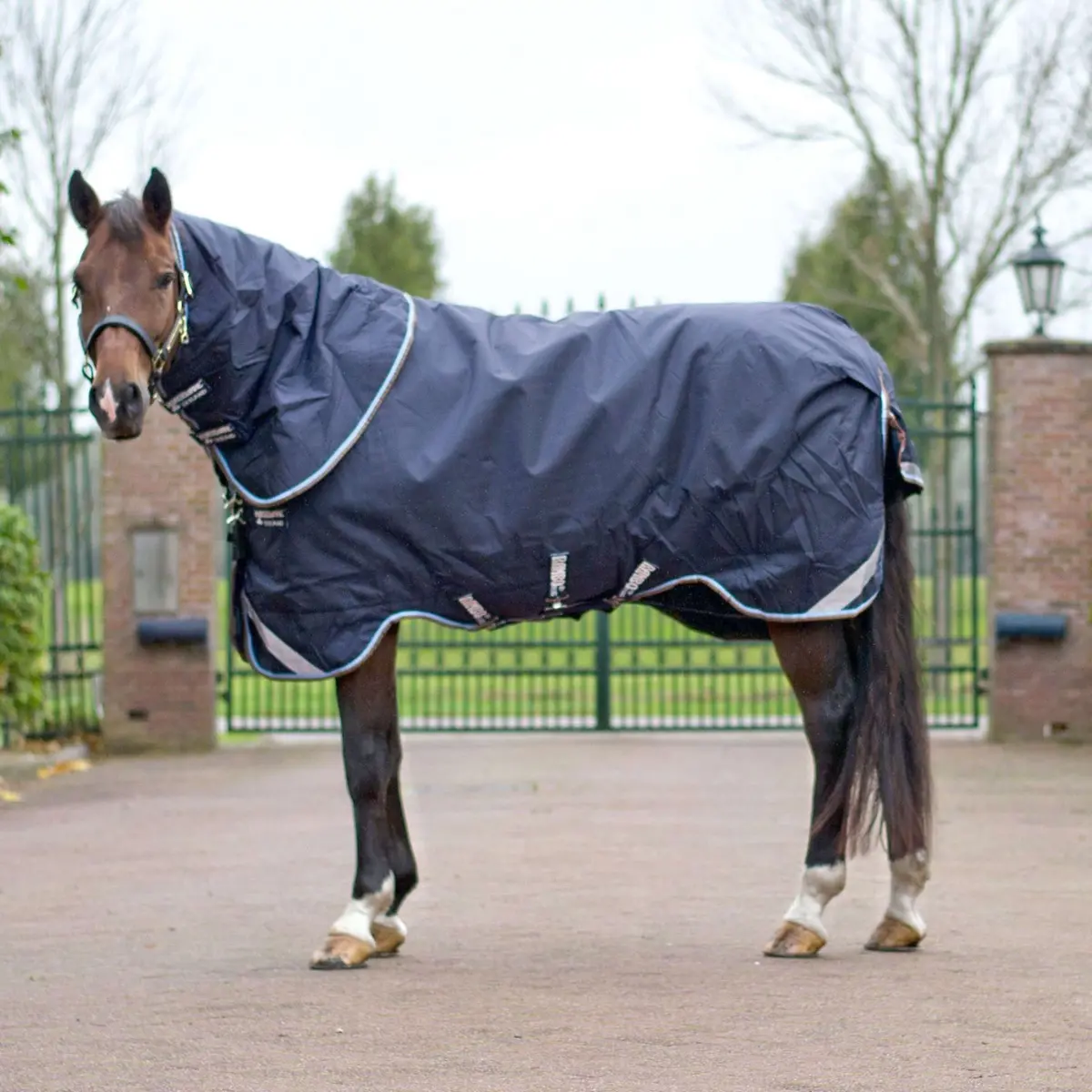 Rambo Winterdeken Duo 100G + 300G Navy/Sky Blue 1