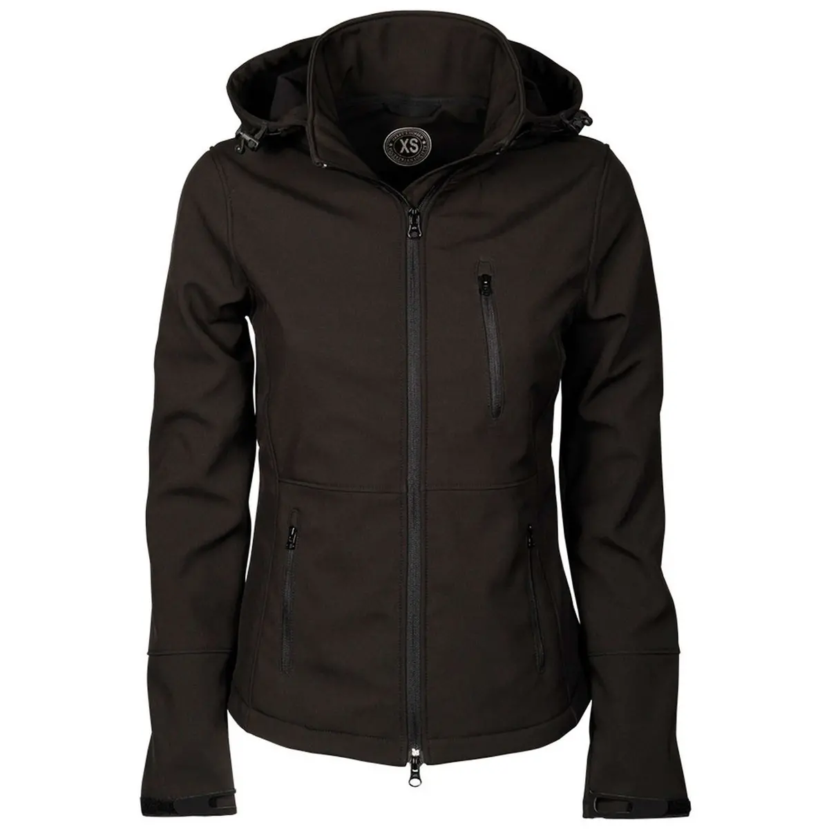 Harry's Horse Softshell Jas Chicago Dames Zwart 1