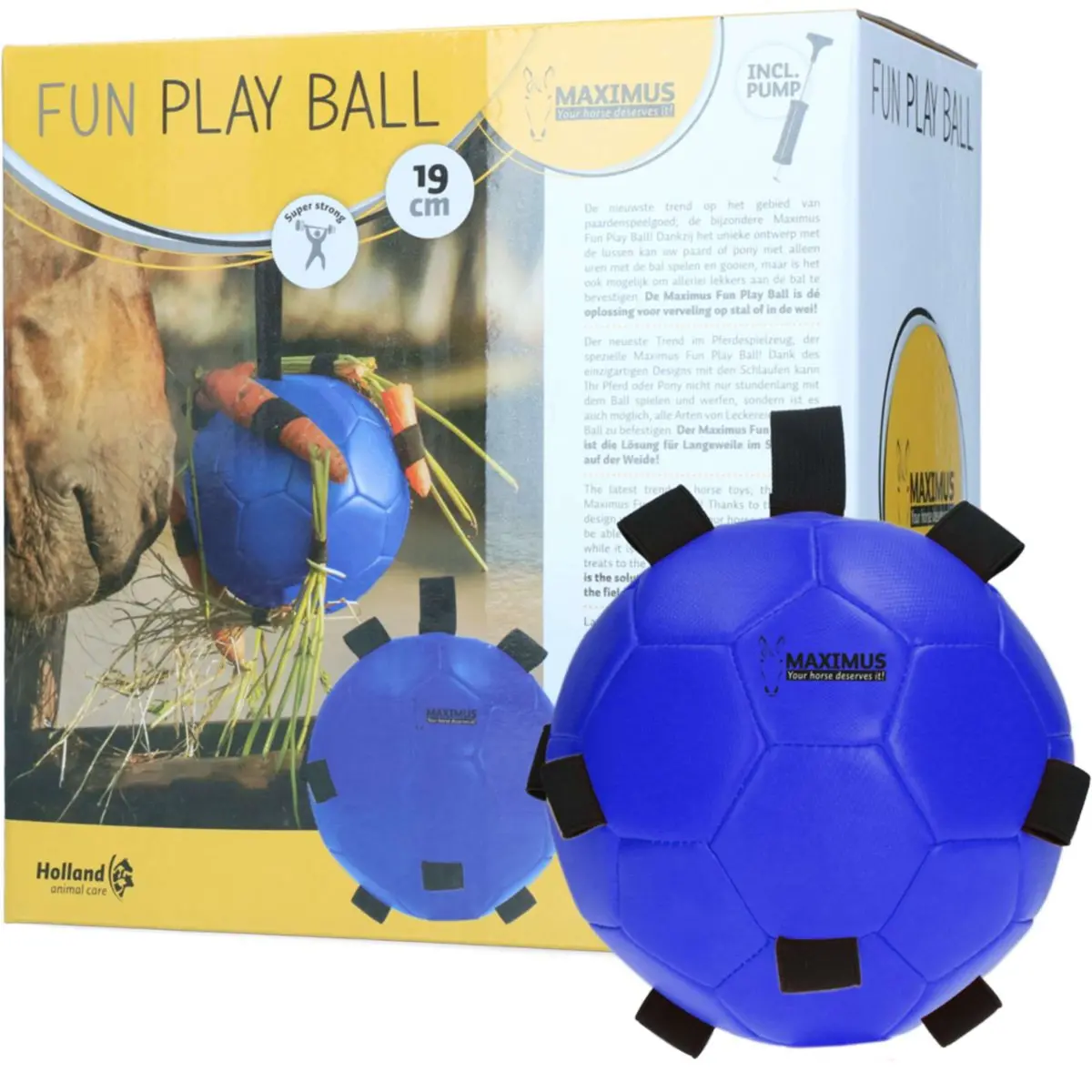 Maximus Bal Fun Play Blauw 1