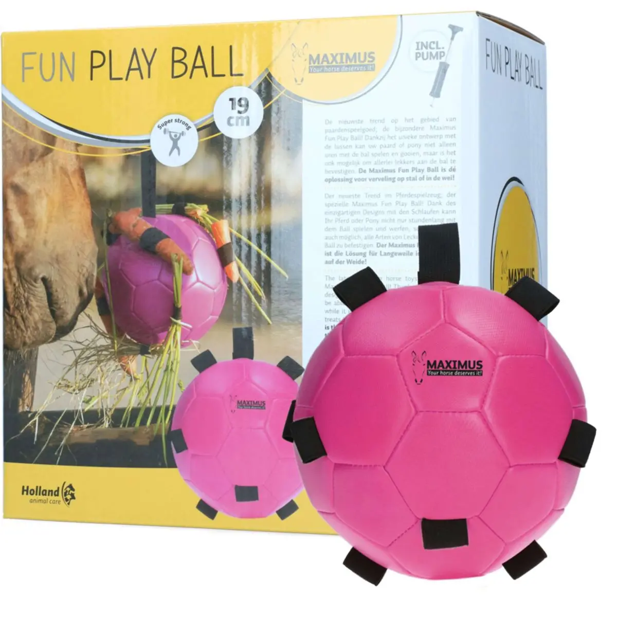 Maximus Bal Fun Play Roze 1