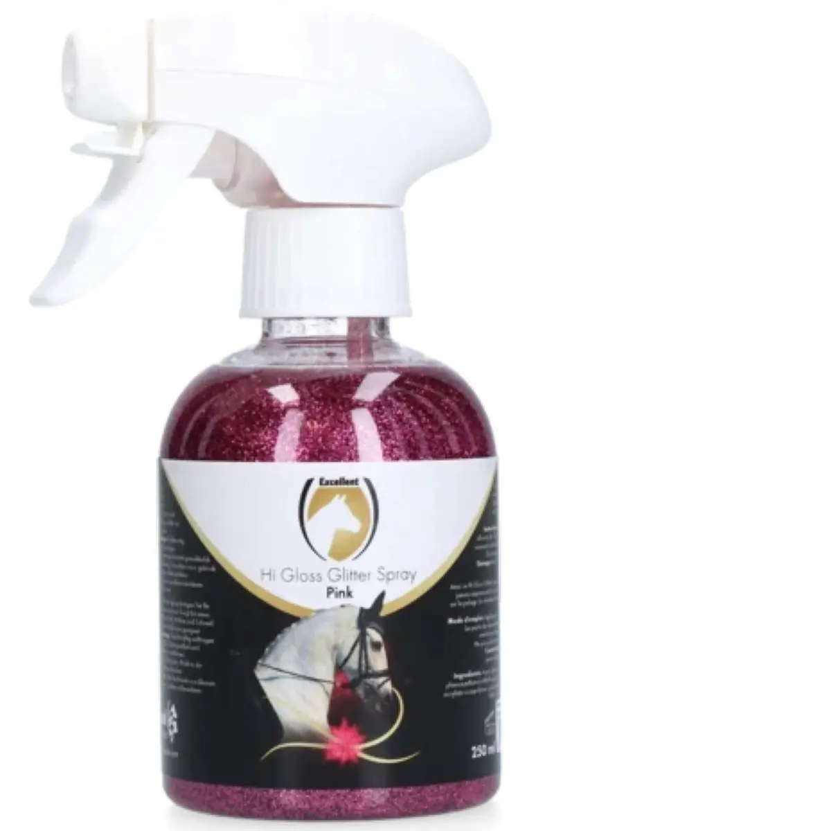 Excellent Glitter Spray Hi Gloss Roze 1